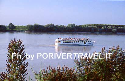 Cruise along the Po river